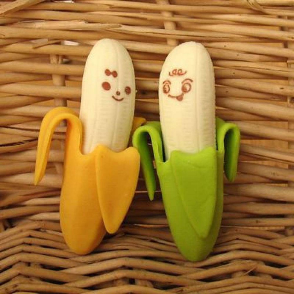 Ластики бананчики