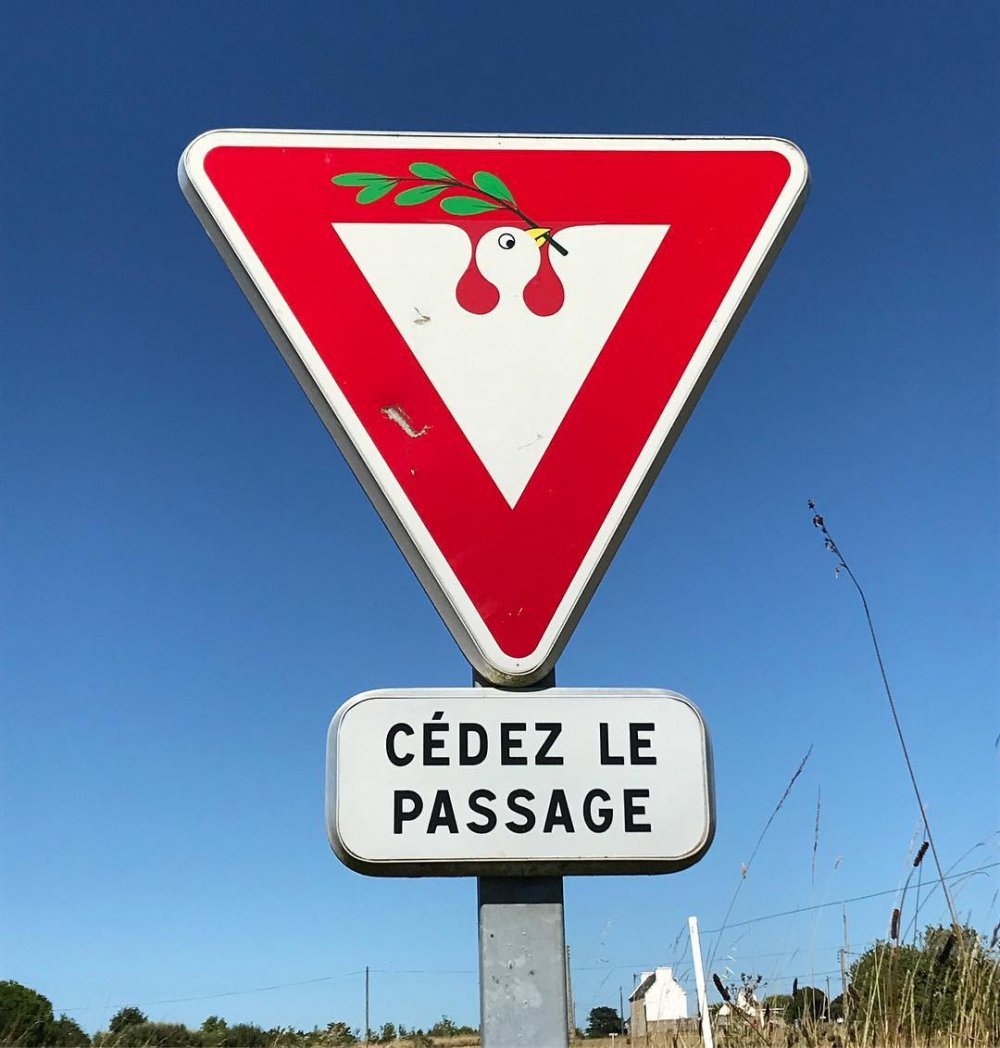 Канадские дорожные знаки