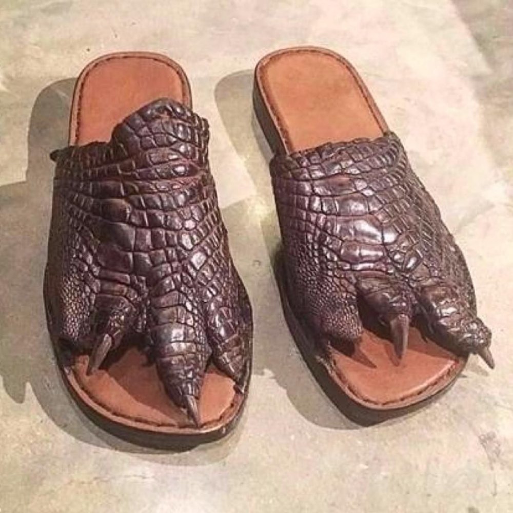Ботинки крокодилы