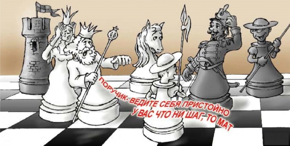 Шахматные карикатуры