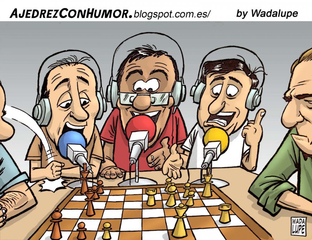 Шахматы карикатура