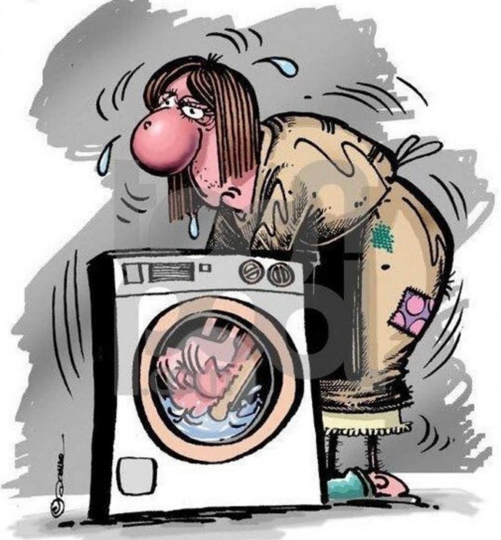 Креативная реклама стиральной машины