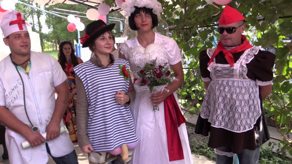 Сельская украинская свадьба