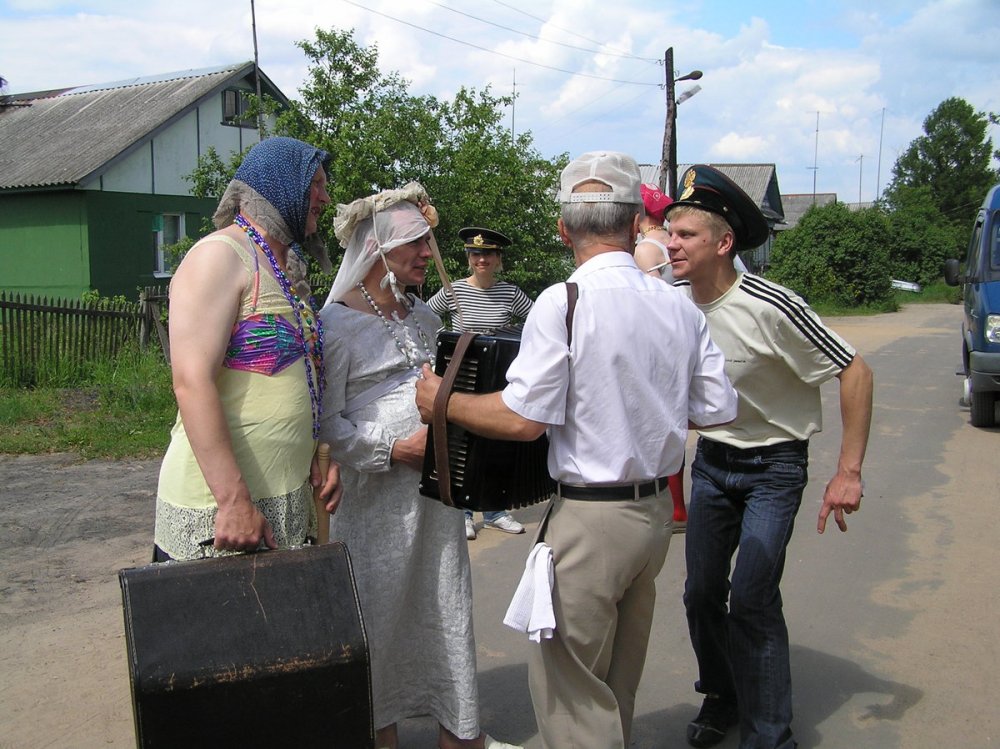 Приколы на свадьбе в деревне