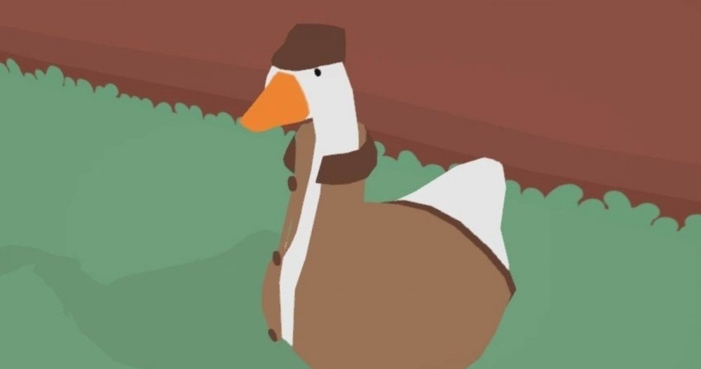 Гусь из untitled Goose game