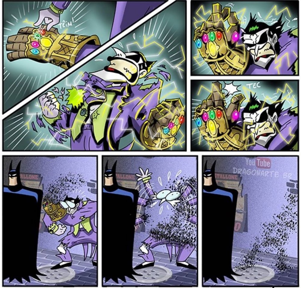 Dragonarte Batman Джокер