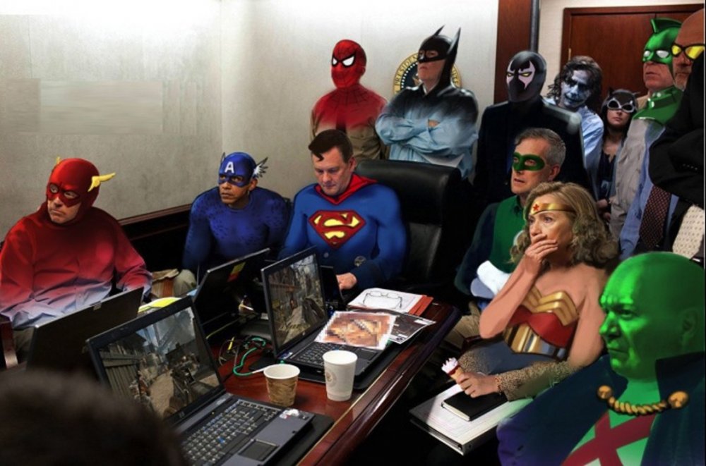 Супергерои на работе