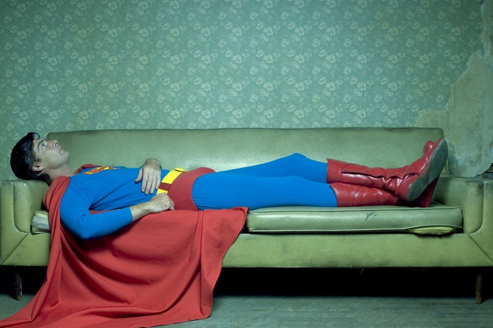 Супермен на диване