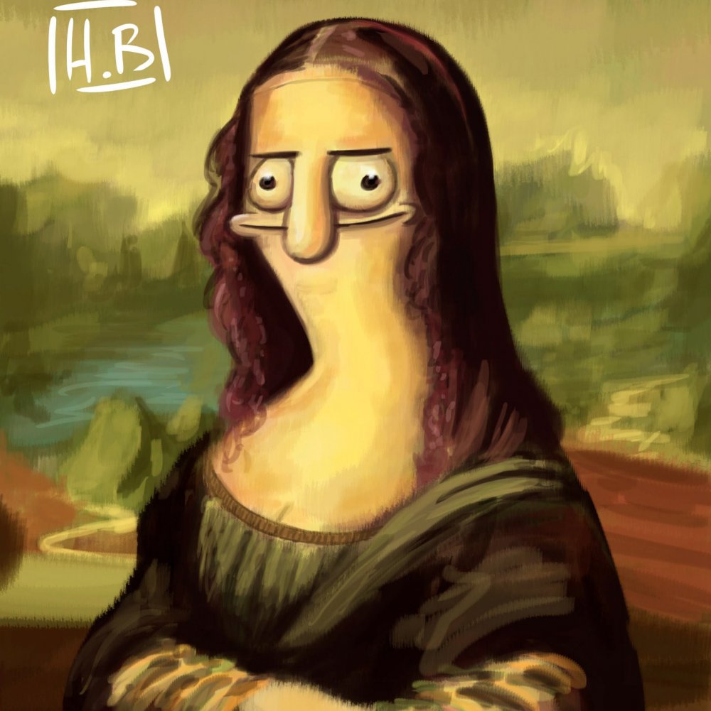 Мона Лиза на аву