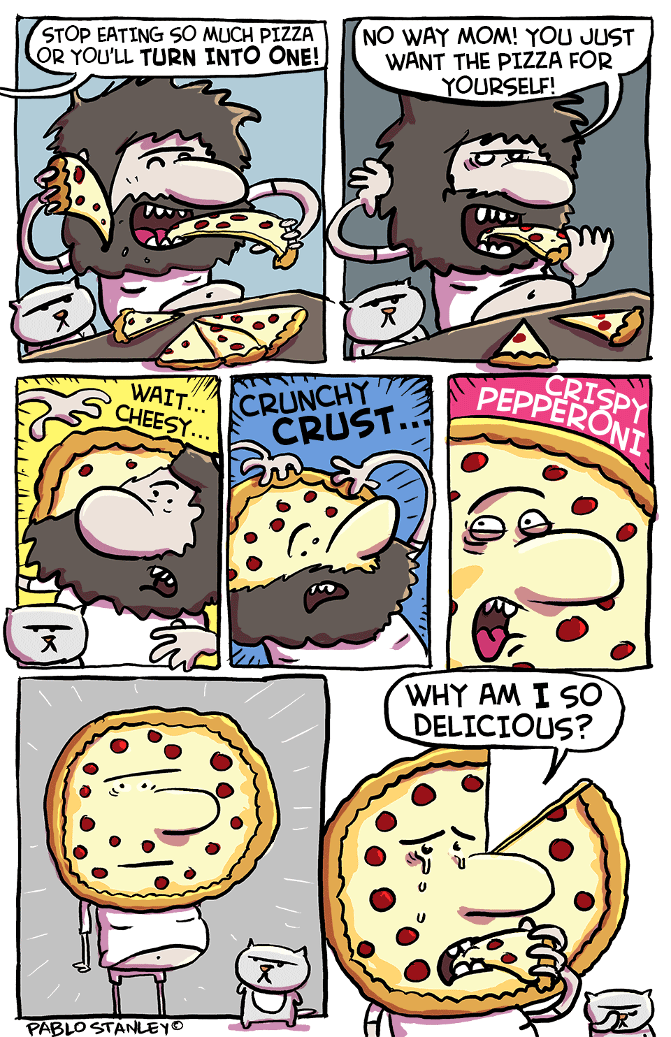Веселые шутки про пиццу