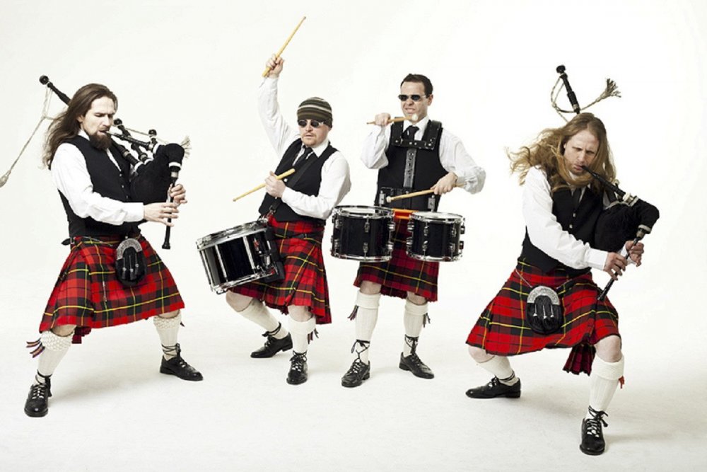 Оркестр волынщиков Шотландия