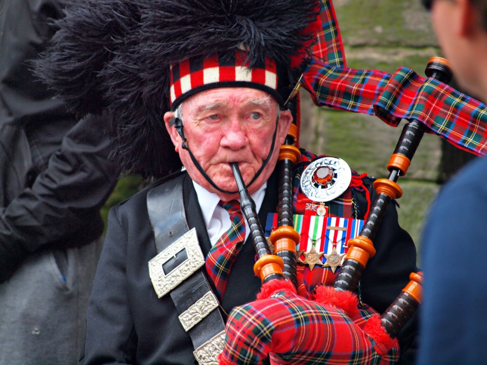 Волынка национальный инструмент Шотландии