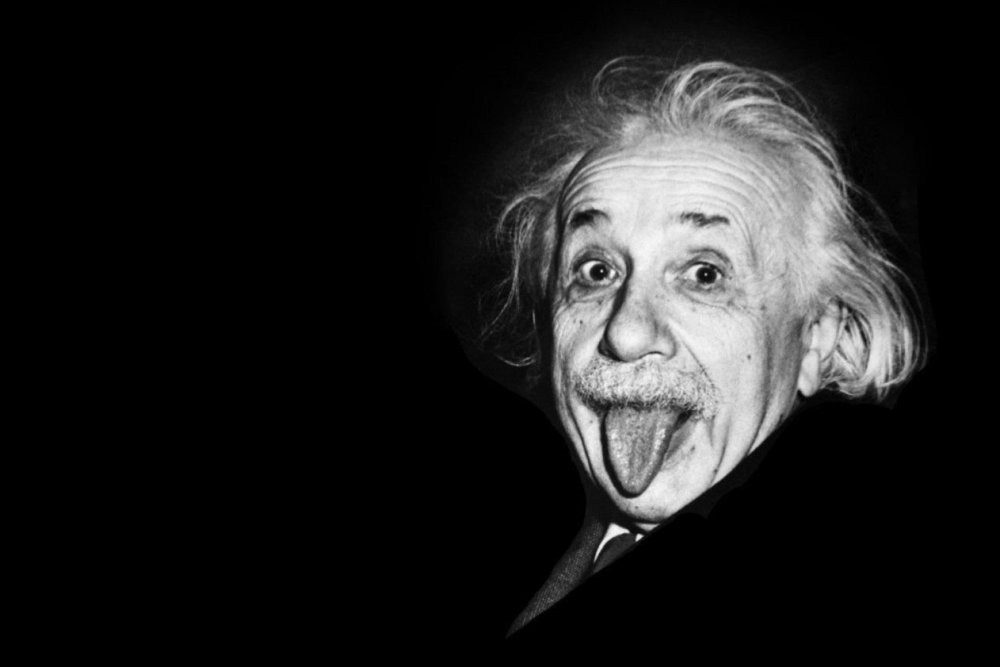 Albert Einstein качок