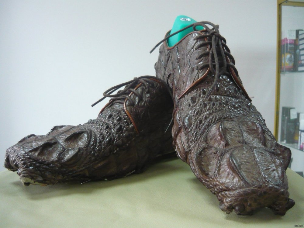 Ботинки крокодилы