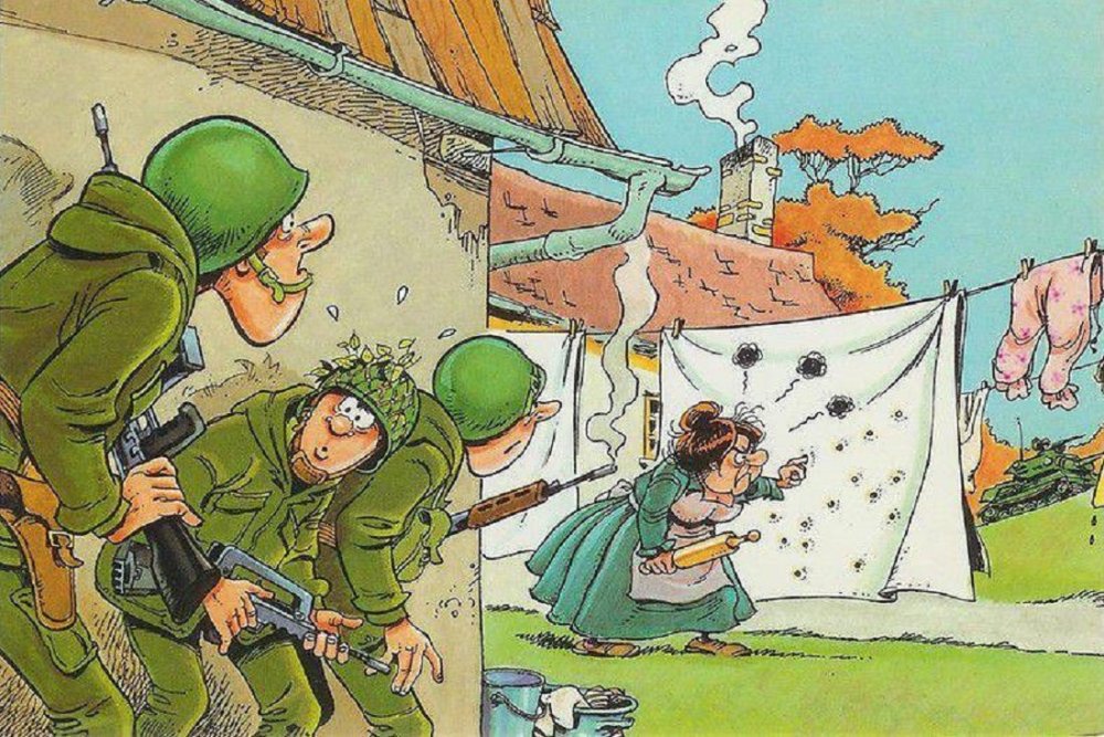 Комиксы про армию