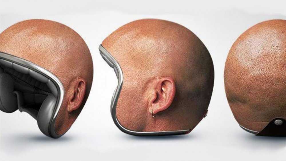 Шлем в виде головы