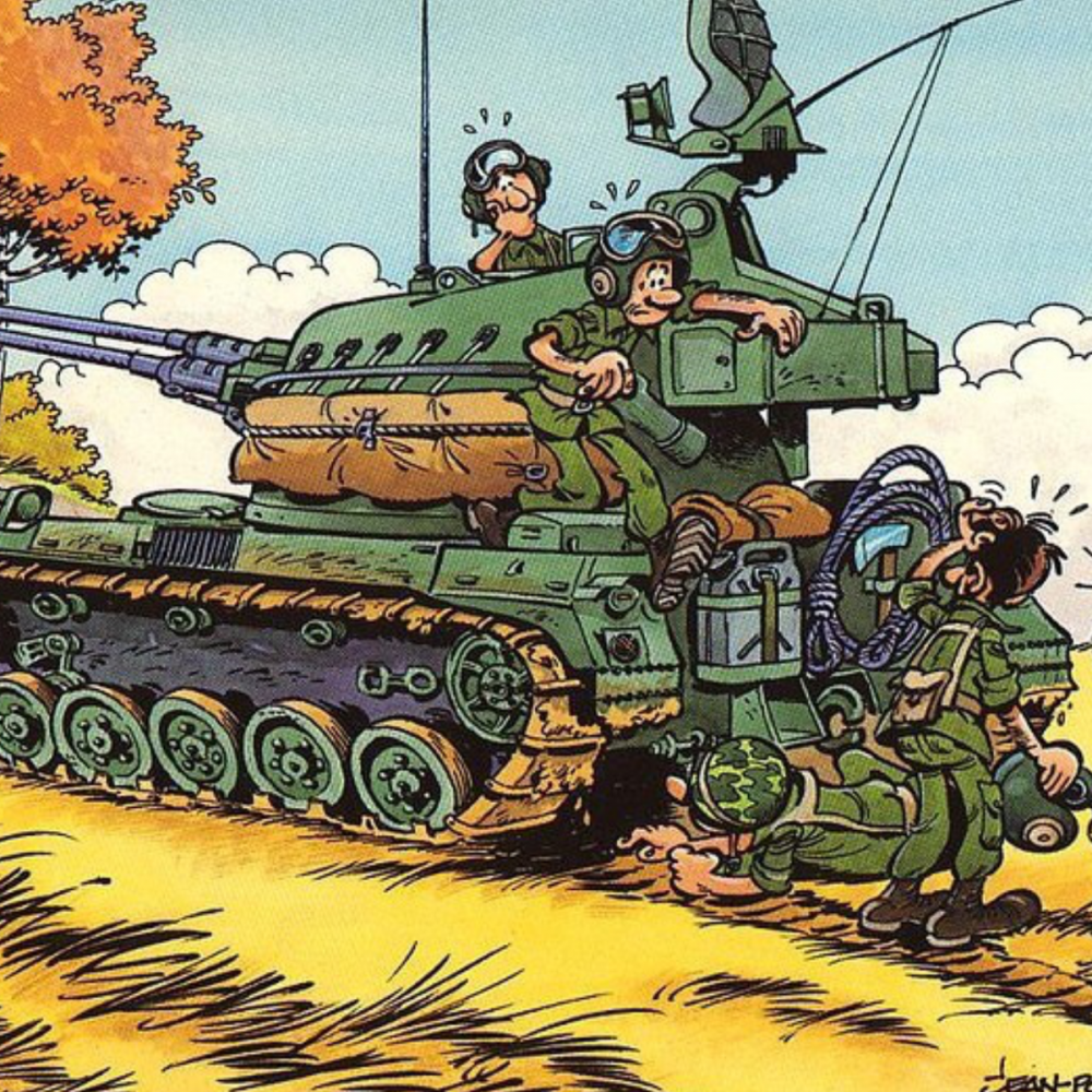 Карикатуры на военную тему