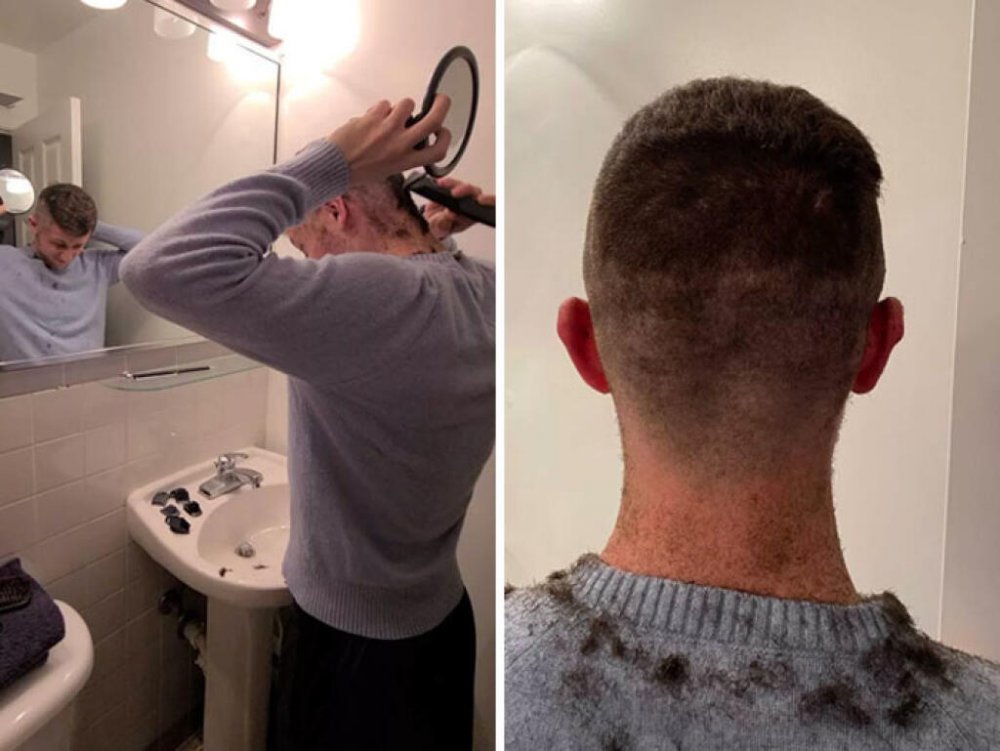 Неудачные мужские стрижки в парикмахерской