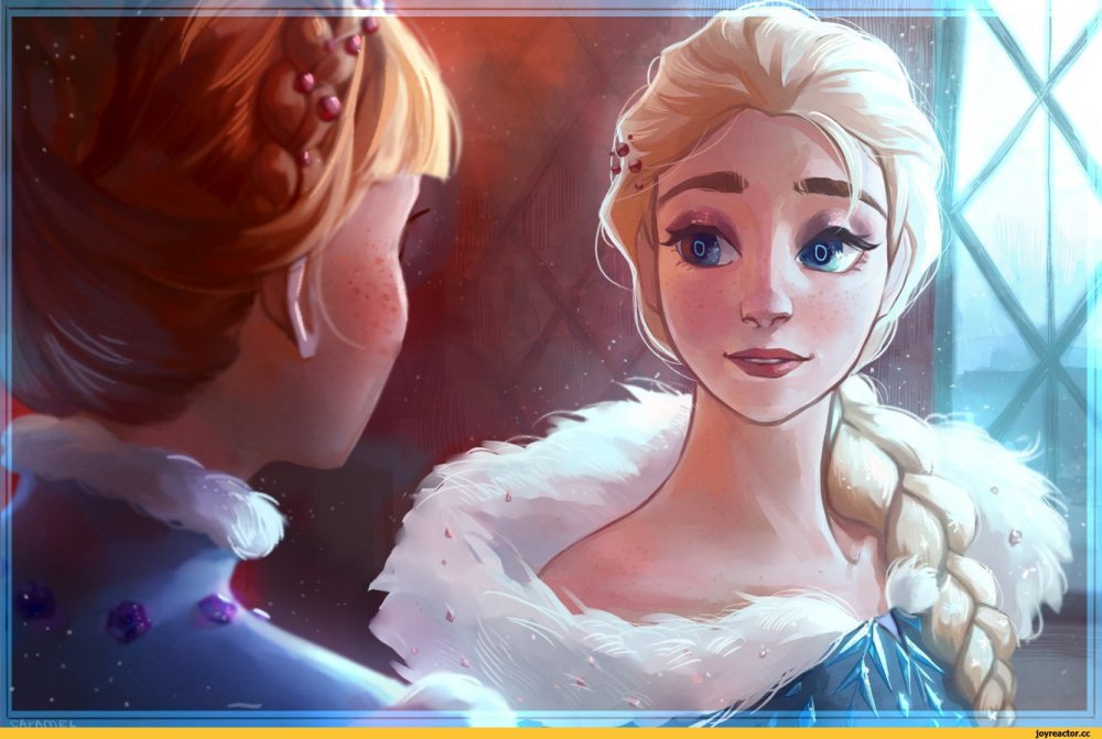 Frozen 2 Anna концепт арт