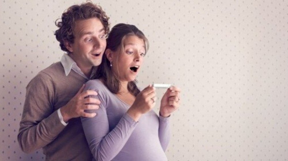Тест на беременность реклама