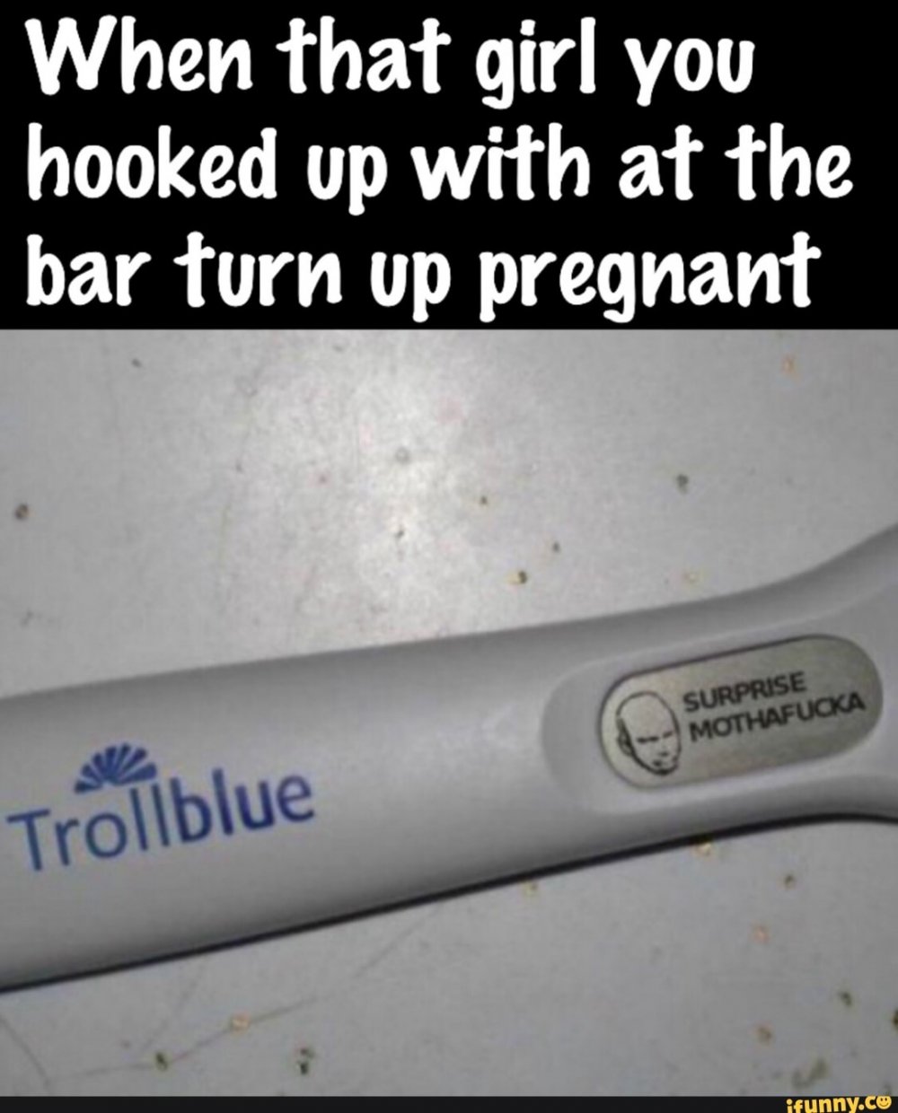 Тест на беременность юмор
