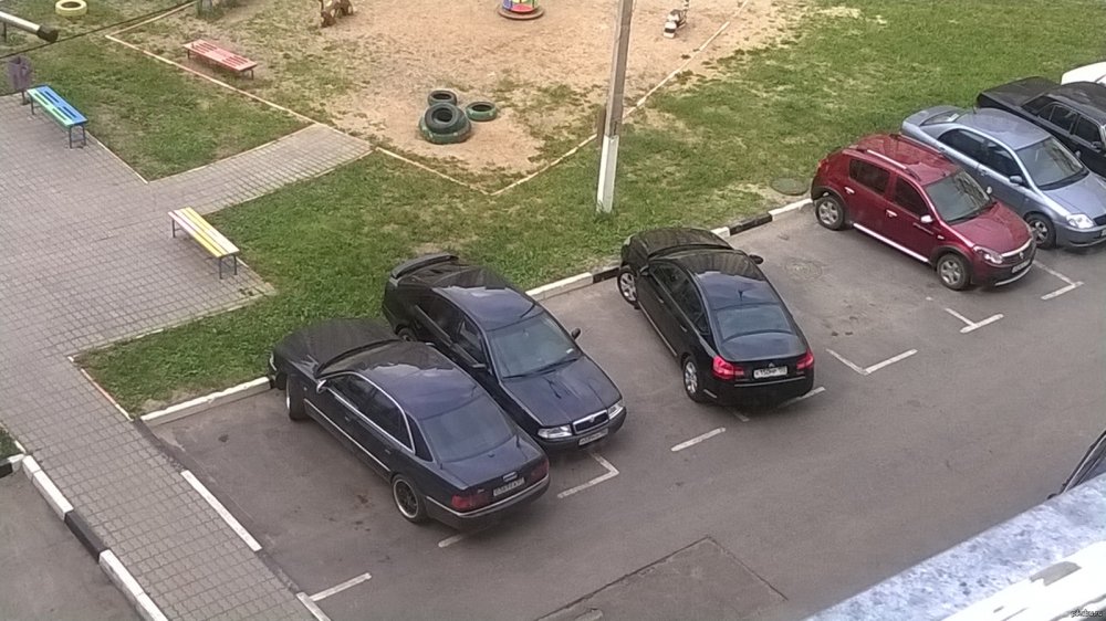 Смешная парковка