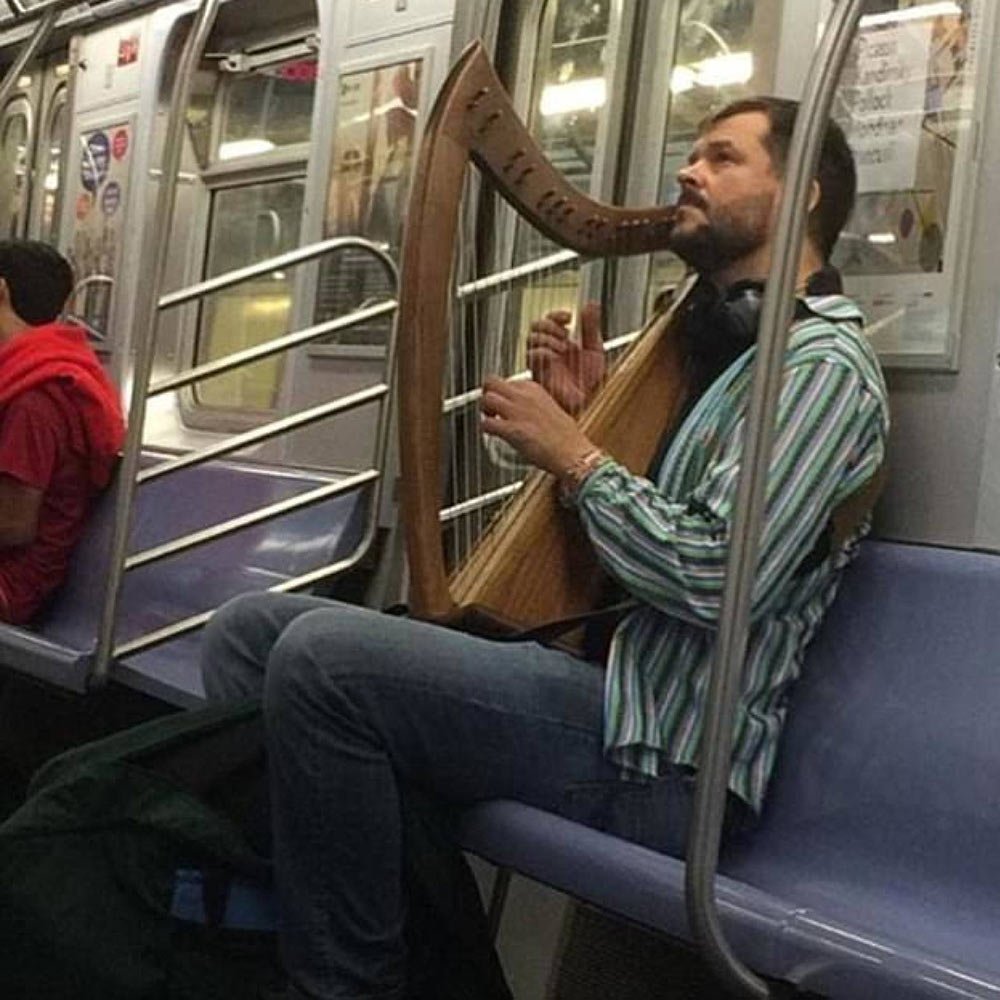 Иисус Христос в Московском метро