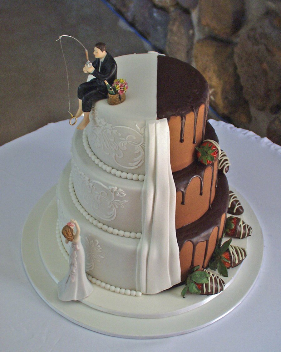 Смешные торты на свадьбу