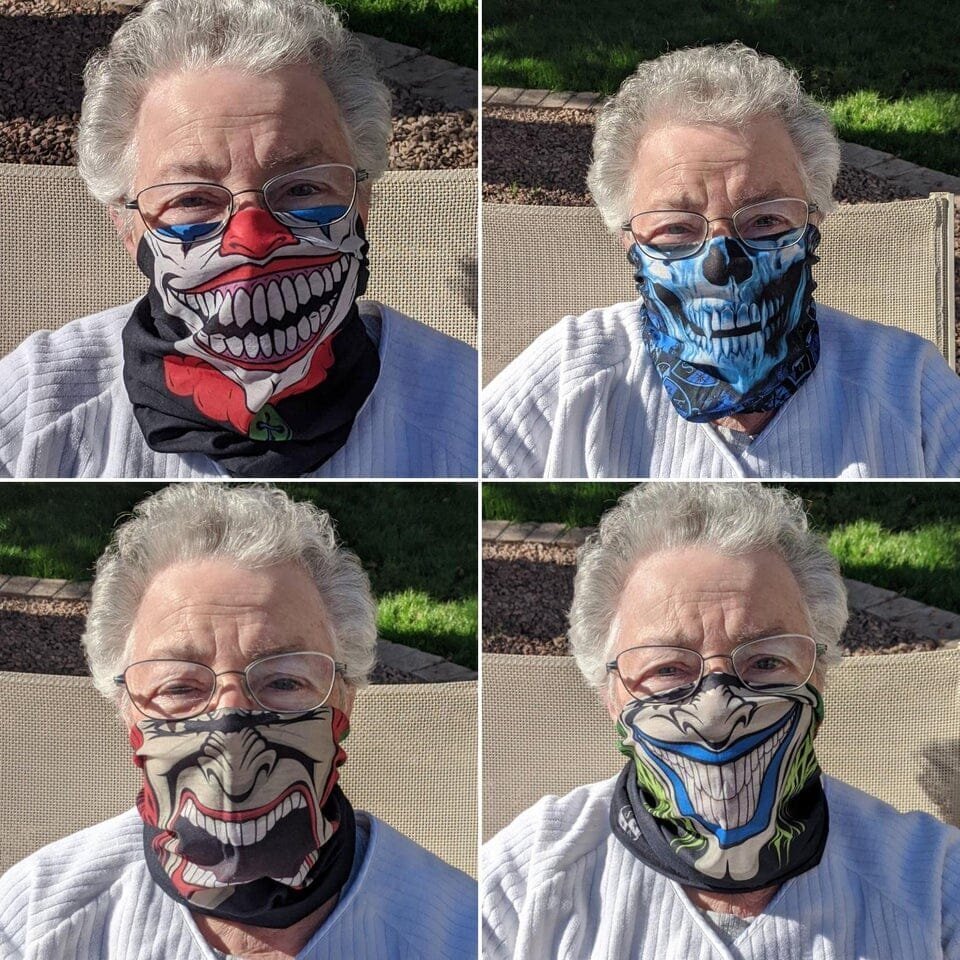Креативные маски для лица