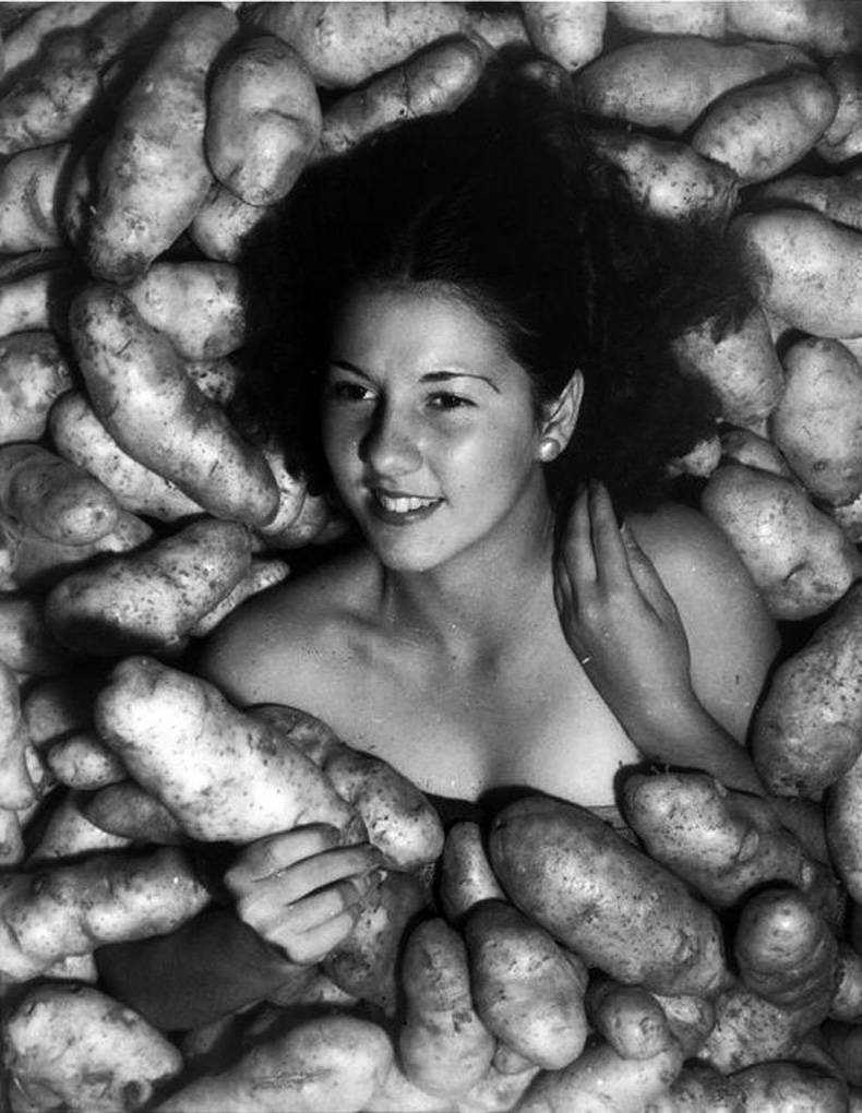 Фотосессия с картошкой