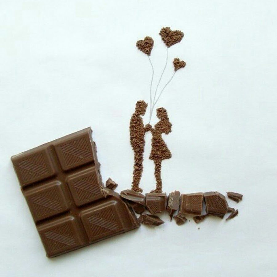 Креативные шоколадки