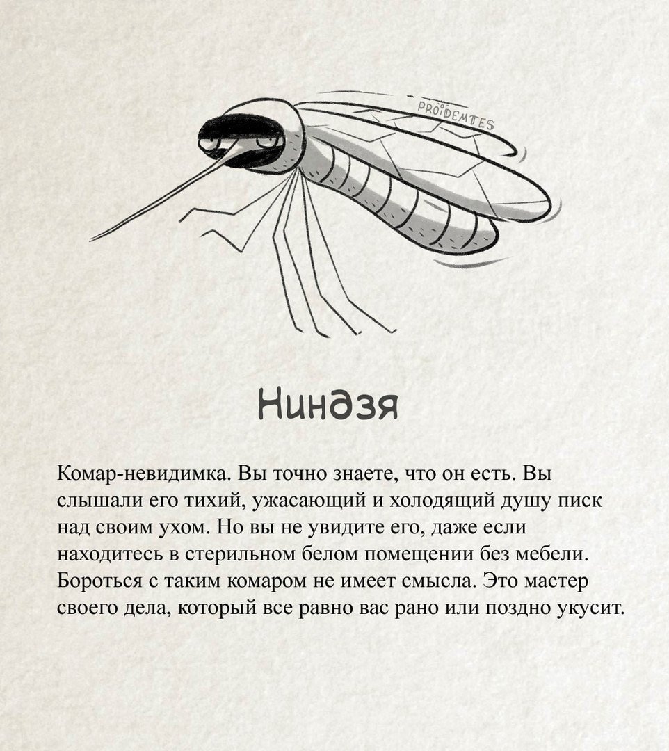 Классификация комара