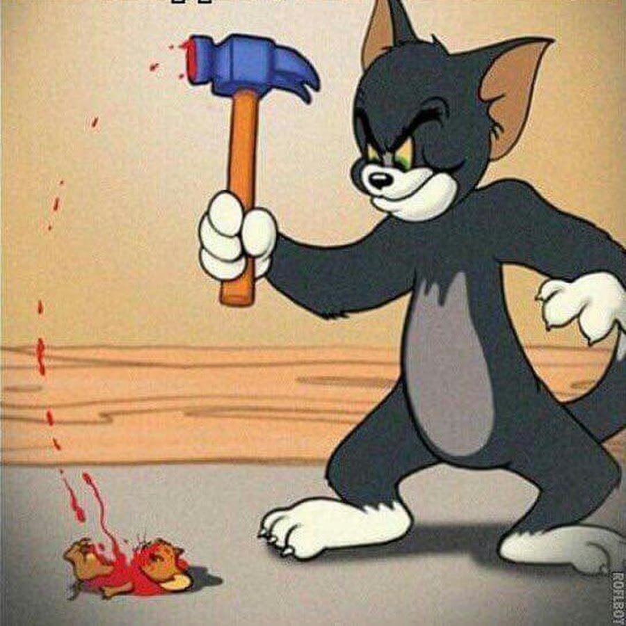 Кот том убил Джерри