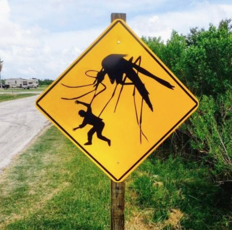 Знак комар уносит человека