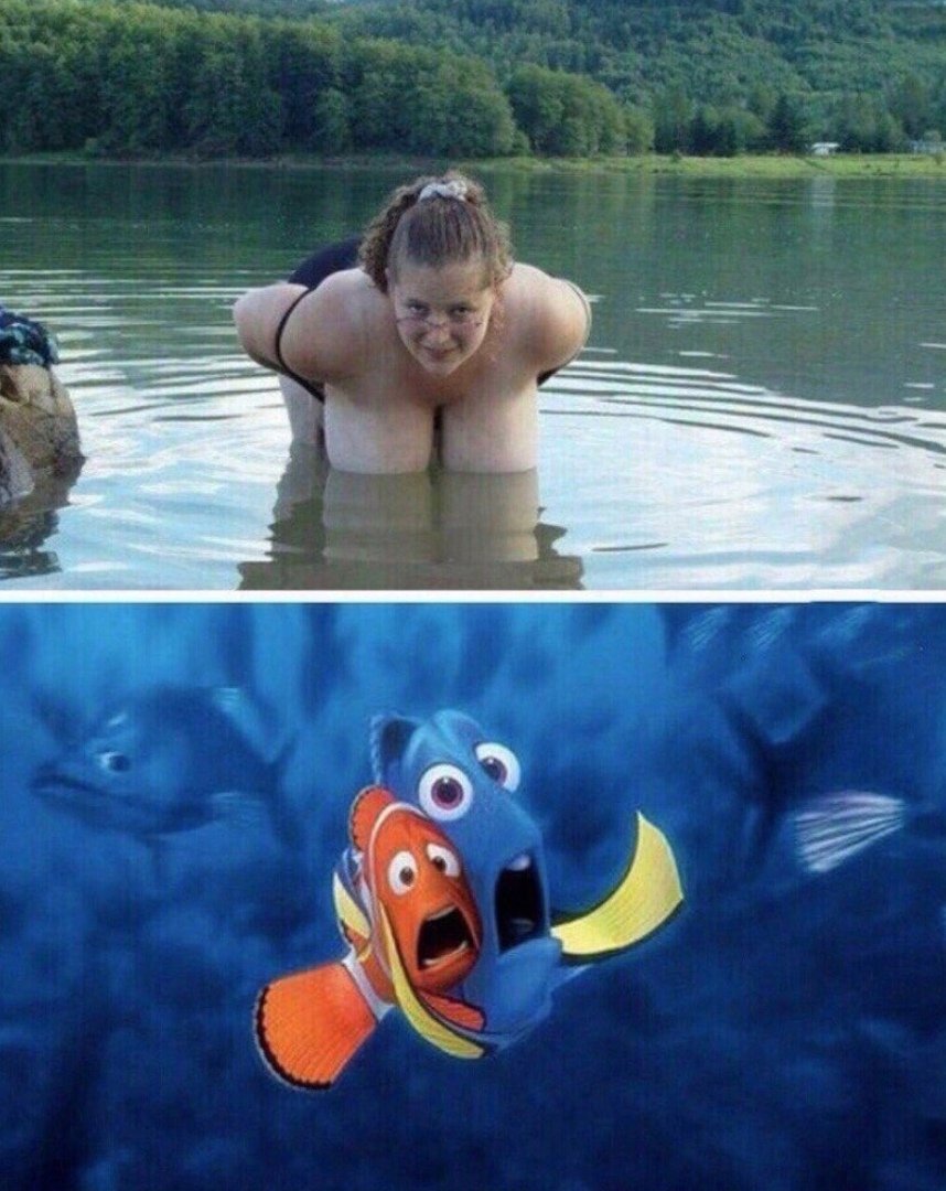 Смешная рыбка Мем