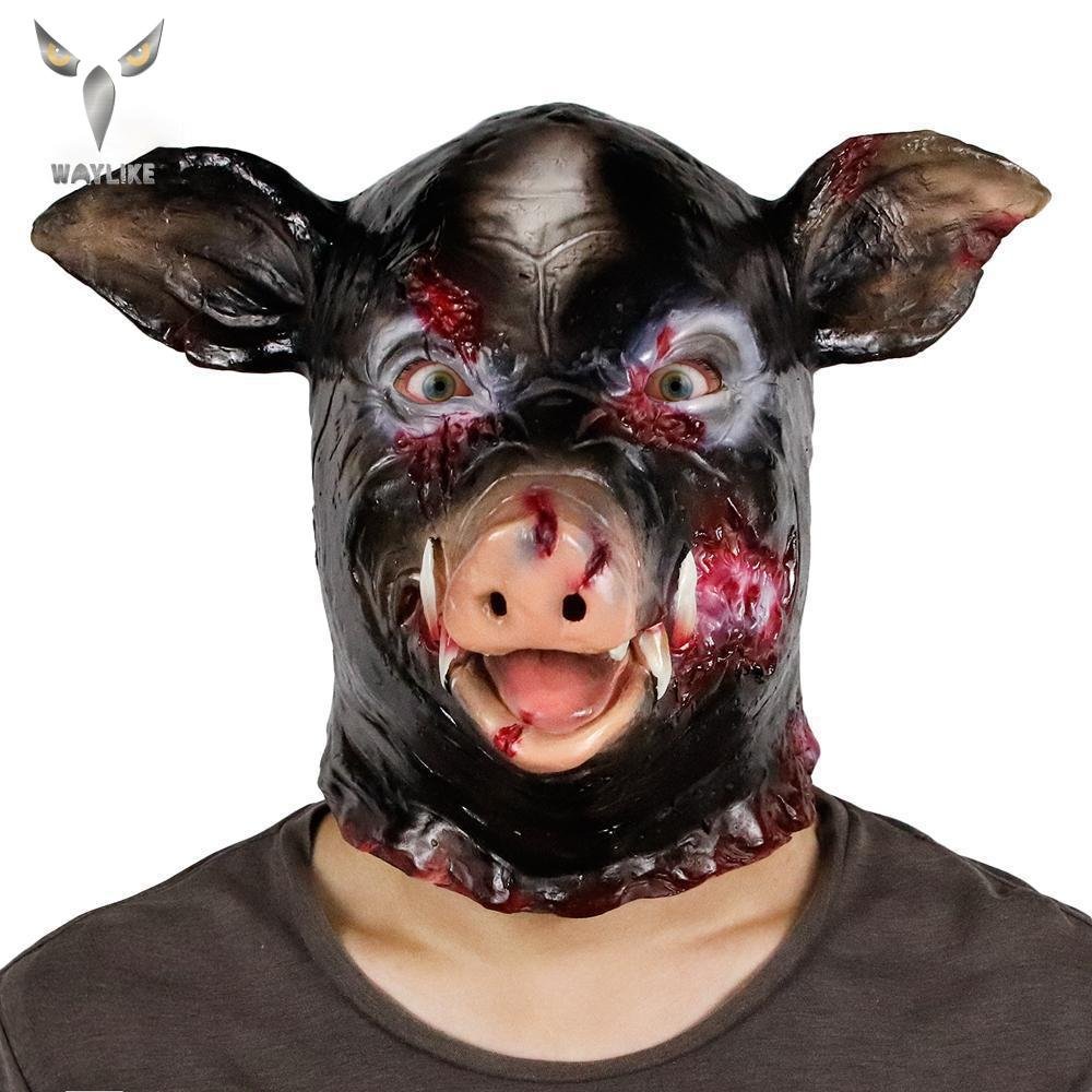 Резиновая маска свиньи