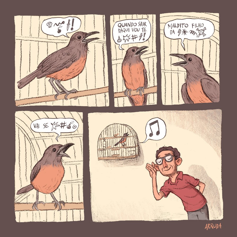 О чем поют птицы юмор