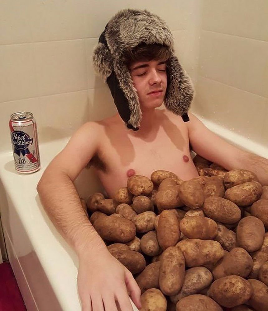 Ванна картошки