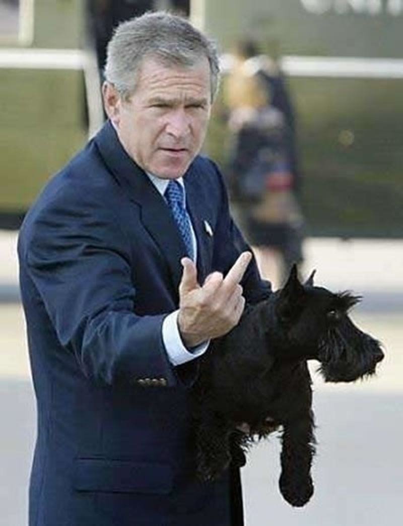 Джордж Буш младший фак
