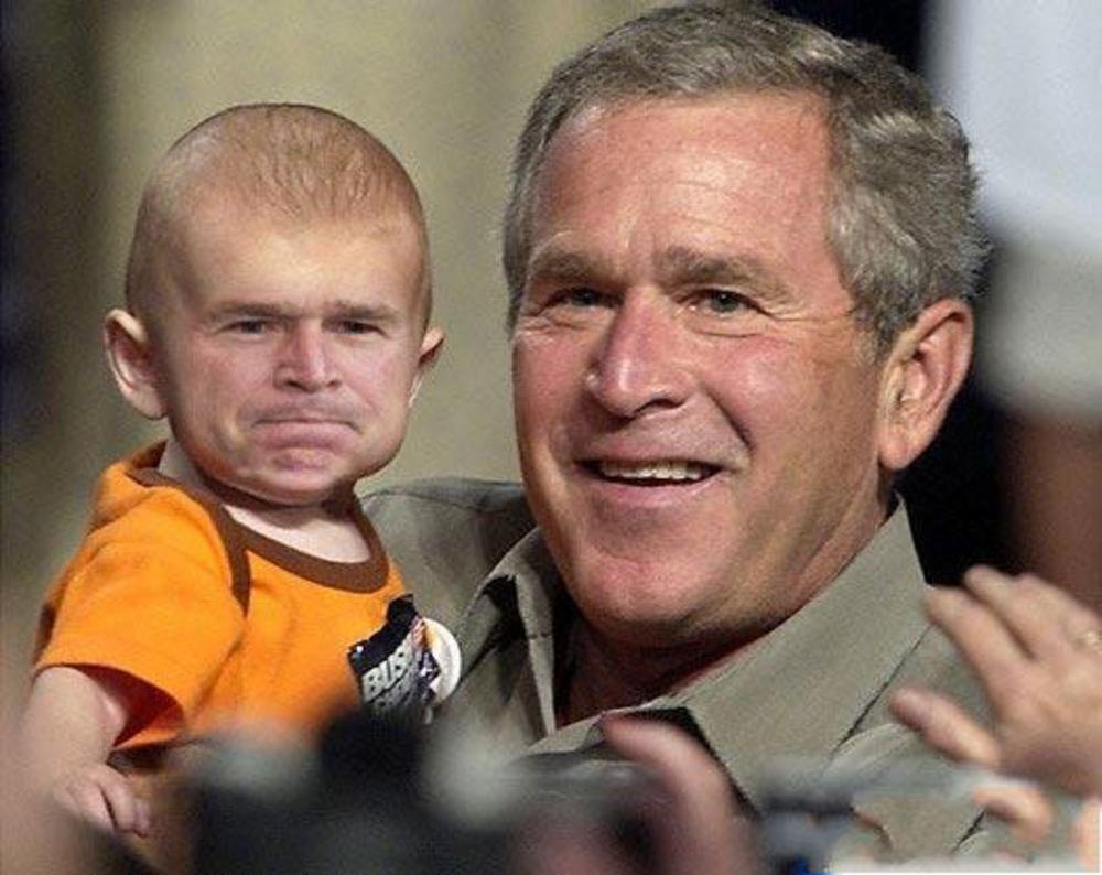 Джордж Буш младший в детстве