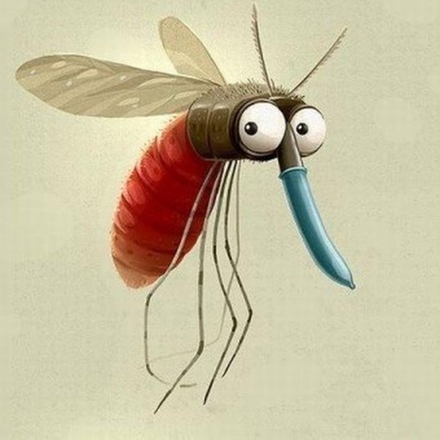 Смешной комарик