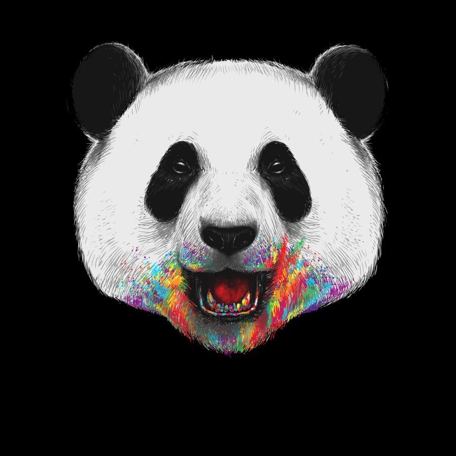 Панда на аву
