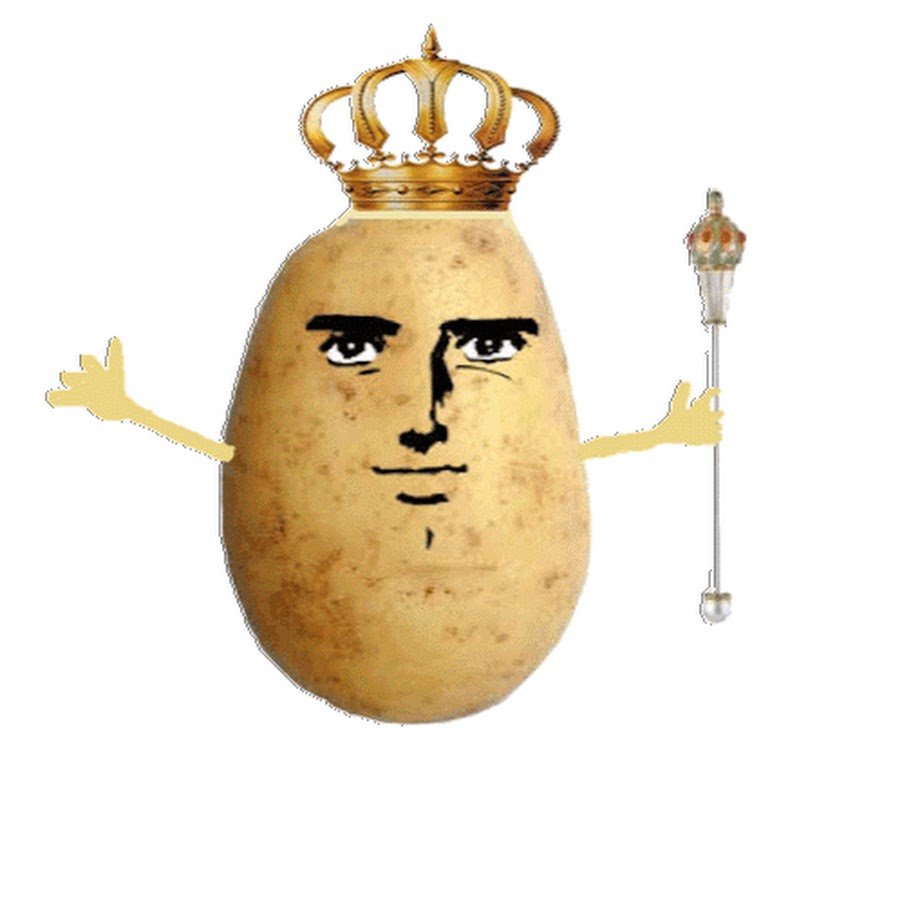 Прикольная картошка
