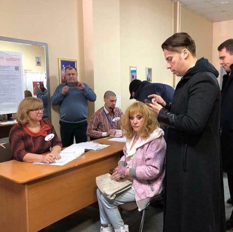 Пугачёва на выборах