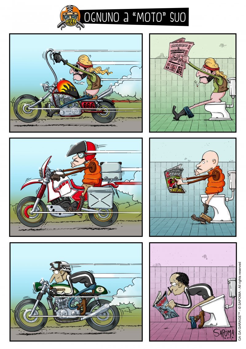 Приколы про мотоциклистов