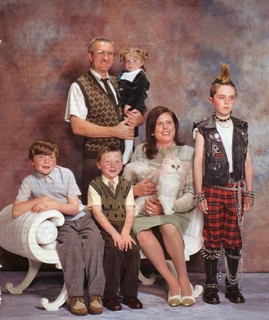 Смешные семейные фотографии