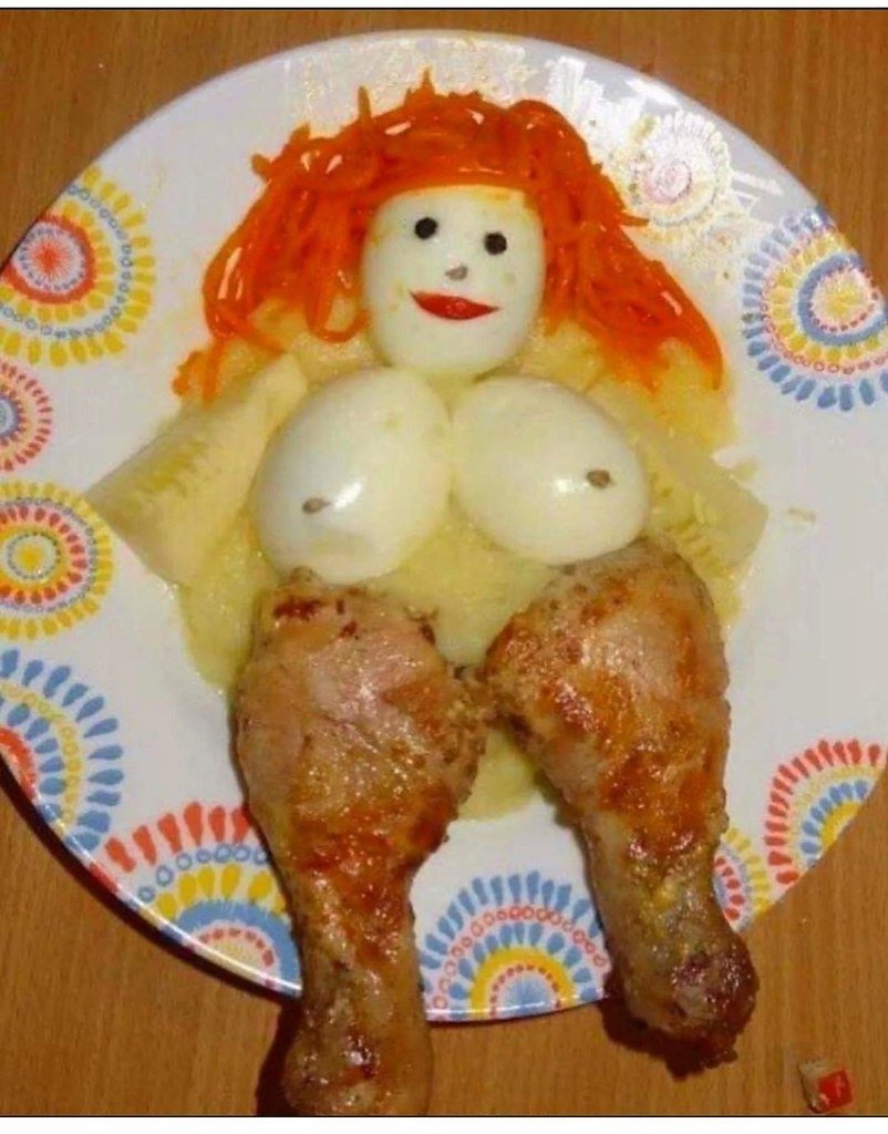 Смешные блюда из курицы