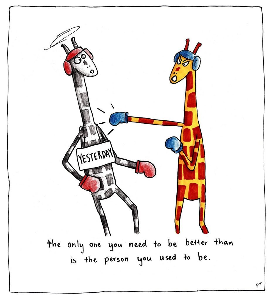 Жираф карикатура