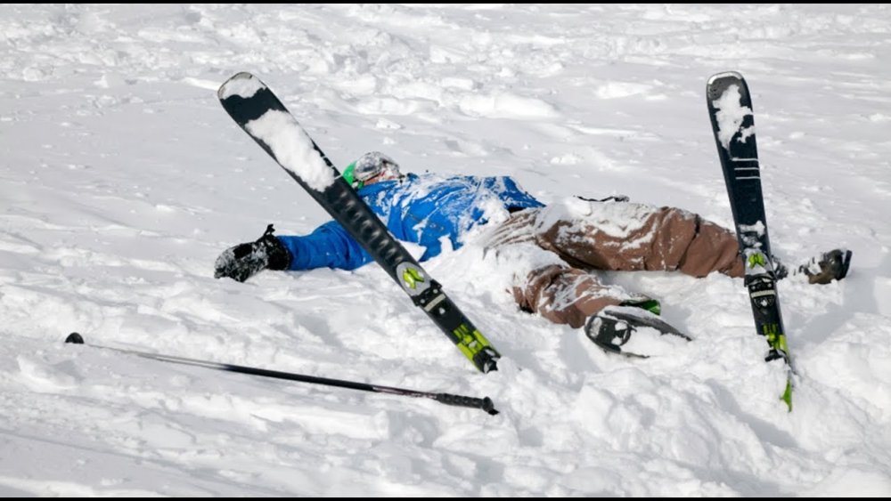 Травмы на горных лыжах