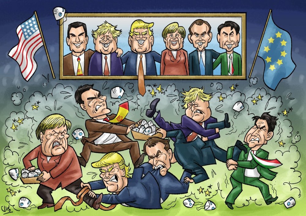Политические карикатуры